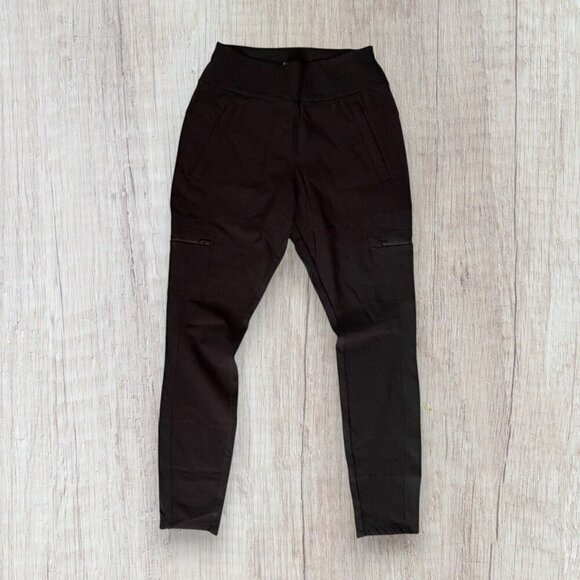 Athleta Pants - ATHLETA Headlands Hybrid Cargo Pants Black Stretch Travel Size 4
